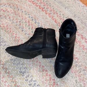 Steve Madden Black Booties